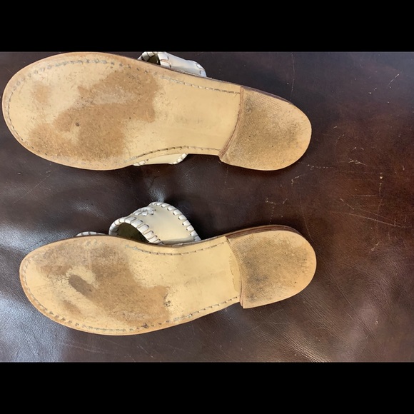 Jack Rogers Cream and White Sandals - Picture 3 of 3